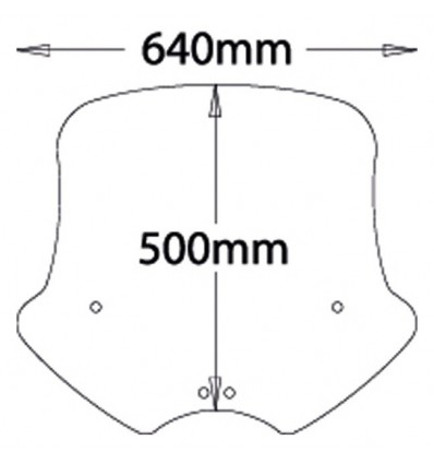 Cupolino Isotta sportivo ad inclinazione variabile per BMW R1150R 00-06 Cupolino Isotta sportivo ad inclinazione variabile per BMW R1150R 00-06