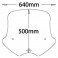 Cupolino Isotta sportivo ad inclinazione variabile per BMW R1150R 00-06 Cupolino Isotta sportivo ad inclinazione variabile per BMW R1150R 00-06