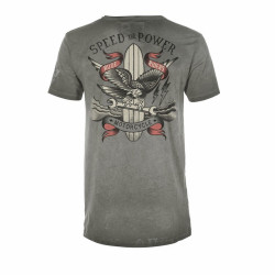 T-Shirt Rude Riders da uomo Speed & Power con stampa T-Shirt Rude Riders da uomo Speed & Power con stampa