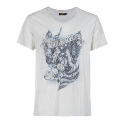 T-Shirt Rude Riders da uomo American Eagle con stampa T-Shirt Rude Riders da uomo American Eagle con stampa