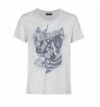 T-Shirt Rude Riders da uomo American Eagle con stampa T-Shirt Rude Riders da uomo American Eagle con stampa