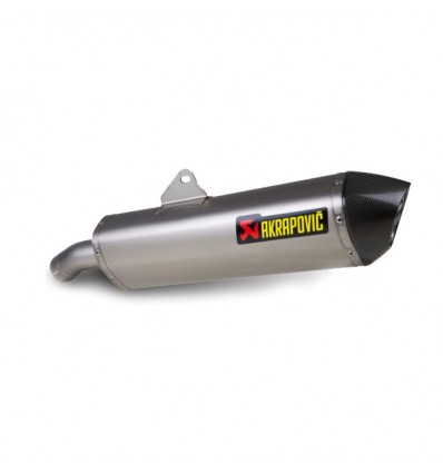 Marmitta Akrapovic Slip On Titanio per BMW F800GT e F800R Marmitta Akrapovic Slip On Titanio per BMW F800GT e F800R