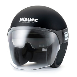 Casco Blauer POD Monochrome Black Matt, nero opaco Casco Blauer POD Monochrome Black Matt, nero opaco