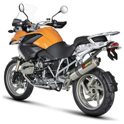 Marmitta Akrapovic Slip On Titanioomologata per BMW R1200GS e R1200GS Adventure Marmitta Akrapovic Slip On Titanioomologata per BMW R1200GS e R1200GS Adventure