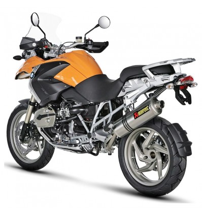 Marmitta Akrapovic Slip On Titanioomologata per BMW R1200GS e R1200GS Adventure Marmitta Akrapovic Slip On Titanioomologata per BMW R1200GS e R1200GS Adventure