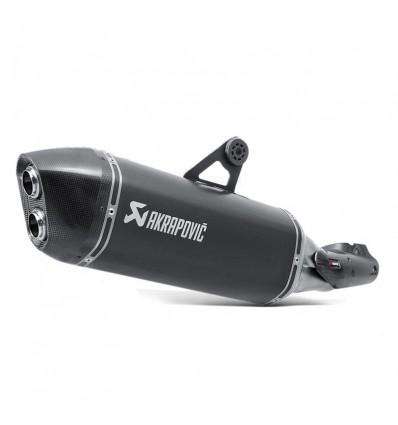 Marmitta Akrapovic Slip On Titanio omologata per BMW R1200GS e R1200GS Adventure