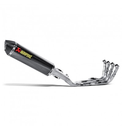 Marmitta Akrapovic Carbonio linea Racing omologata per BMW K1300R/S 09-16