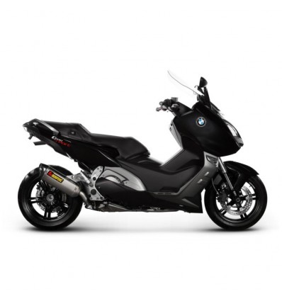 Marmitta Akrapovic Slip On Acciaio Inox omologata per BMW C600 Sport 12-15 Marmitta Akrapovic Slip On Acciaio Inox omologata per BMW C600 Sport 12-15