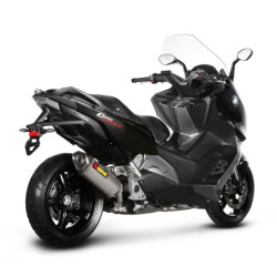 Marmitta Akrapovic Slip On Acciaio Inox omologata per BMW C600 Sport 12-15 Marmitta Akrapovic Slip On Acciaio Inox omologata per BMW C600 Sport 12-15
