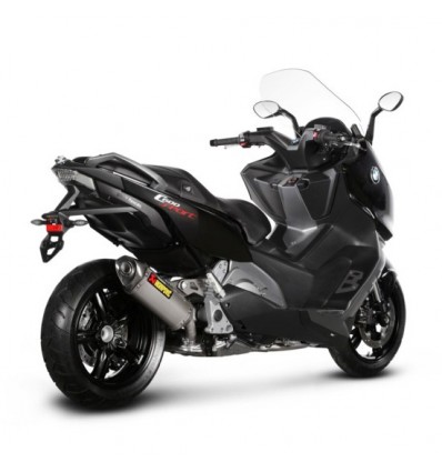 Marmitta Akrapovic Slip On Acciaio Inox omologata per BMW C600 Sport 12-15 Marmitta Akrapovic Slip On Acciaio Inox omologata per BMW C600 Sport 12-15