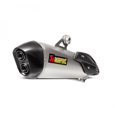 Marmitta Akrapovic Slip On Titanio omologata per BMW C650 Sport 2016