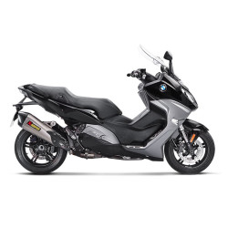 Marmitta Akrapovic Slip On Titanio omologata per BMW C650 Sport 2016 Marmitta Akrapovic Slip On Titanio omologata per BMW C650 Sport 2016