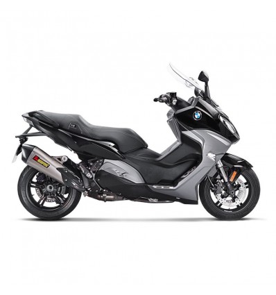 Marmitta Akrapovic Slip On Titanio omologata per BMW C650 Sport 2016 Marmitta Akrapovic Slip On Titanio omologata per BMW C650 Sport 2016