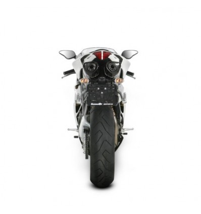 Coppia di marmitte Akrapovic Slip On Carbonio omologate per Ducati 848 e 848 EVO Coppia di marmitte Akrapovic Slip On Carbonio omologate per Ducati 848 e 848 EVO