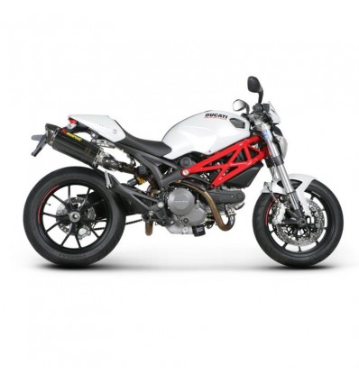 Coppia di marmitte Akrapovic Slip On Carbonio omologate per Ducati Monster 696/795/796/1100/1100S Coppia di marmitte Akrapovic Slip On Carbonio omologate per Ducati Monster 696/795/796/1100/1100S