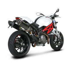 Coppia di marmitte Akrapovic Slip On Carbonio omologate per Ducati Monster 696/795/796/1100/1100S Coppia di marmitte Akrapovic Slip On Carbonio omologate per Ducati Monster 696/795/796/1100/1100S