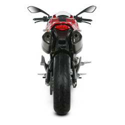 Coppia di marmitte Akrapovic Slip On Carbonio omologate per Ducati Monster 696/795/796/1100/1100S Coppia di marmitte Akrapovic Slip On Carbonio omologate per Ducati Monster 696/795/796/1100/1100S