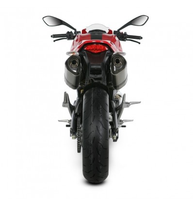 Coppia di marmitte Akrapovic Slip On Carbonio omologate per Ducati Monster 696/795/796/1100/1100S Coppia di marmitte Akrapovic Slip On Carbonio omologate per Ducati Monster 696/795/796/1100/1100S