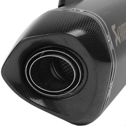 Marmitta Akrapovic Slip On nera omologata per Ducati Monster 821 14-16 Marmitta Akrapovic Slip On nera omologata per Ducati Monster 821 14-16