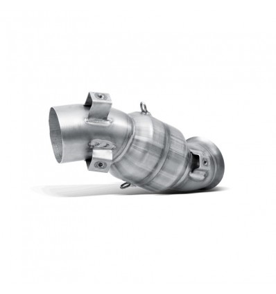 Tubo di raccordo omologato in Acciaio Inox per Ducati Hypermotard e Hyperstrada 13-15 Tubo di raccordo omologato in Acciaio Inox per Ducati Hypermotard e Hyperstrada 13-15