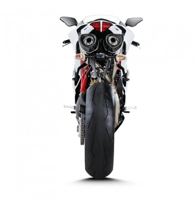 Coppia di marmitte Akrapovic Slip On Carbonio omologate per Ducati 1098 e 1098S 09-11 Coppia di marmitte Akrapovic Slip On Carbonio omologate per Ducati 1098 e 1098S 09-11