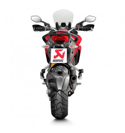 Marmitta Akrapovic Slip On Titanio omologata per Ducati Multistrada 1200S 15-16 Marmitta Akrapovic Slip On Titanio omologata per Ducati Multistrada 1200S 15-16