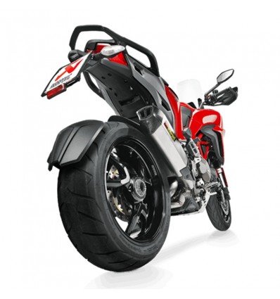 Marmitta Akrapovic Slip On Titanio omologata per Ducati Multistrada 1200S 15-16 Marmitta Akrapovic Slip On Titanio omologata per Ducati Multistrada 1200S 15-16