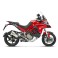Marmitta Akrapovic Slip On Titanio omologata per Ducati Multistrada 1200S 15-16 Marmitta Akrapovic Slip On Titanio omologata per Ducati Multistrada 1200S 15-16