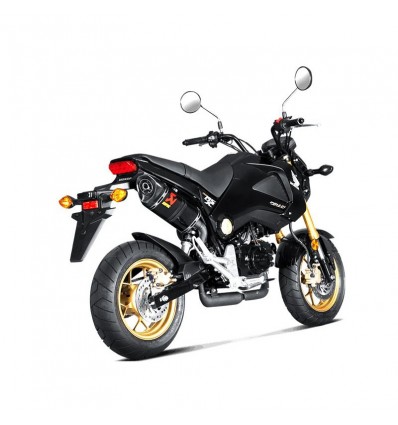 Marmitta Akrapovic Slip On Carbonio omologata per Honda MSX125/GROM 13-16 Marmitta Akrapovic Slip On Carbonio omologata per Honda MSX125/GROM 13-16