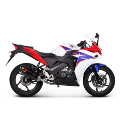 Marmitta Akrapovic Carbonio linea Evolution non omologata per Honda CBR125/150R 11-16