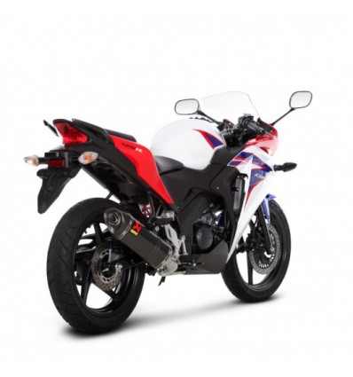 Marmitta Akrapovic Carbonio linea Evolution non omologata per Honda CBR125/150R 11-16