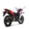Marmitta Akrapovic Carbonio linea Evolution non omologata per Honda CBR125/150R 11-16
