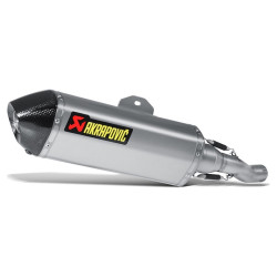 Marmitta Akrapovic Slip On Titanio omologata per Honda CBR250R 11-16 Marmitta Akrapovic Slip On Titanio omologata per Honda CBR250R 11-16