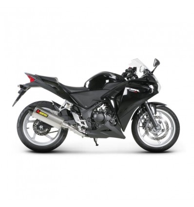 Marmitta Akrapovic Slip On Titanio omologata per Honda CBR250R 11-16 Marmitta Akrapovic Slip On Titanio omologata per Honda CBR250R 11-16