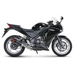 Marmitta Akrapovic Slip On Carbonio non omologata per Honda CBR250R 11-16 Marmitta Akrapovic Slip On Carbonio non omologata per Honda CBR250R 11-16