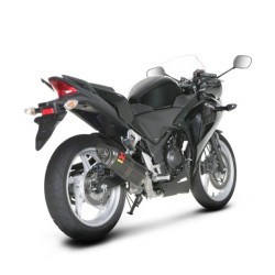 Marmitta Akrapovic Slip On Carbonio non omologata per Honda CBR250R 11-16 Marmitta Akrapovic Slip On Carbonio non omologata per Honda CBR250R 11-16