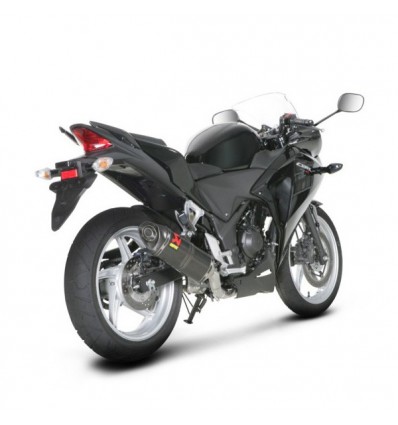 Marmitta Akrapovic Slip On Carbonio non omologata per Honda CBR250R 11-16 Marmitta Akrapovic Slip On Carbonio non omologata per Honda CBR250R 11-16