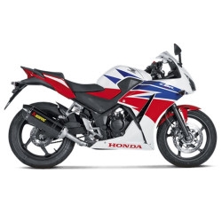 Marmitta Akrapovic Slip On Carbonio non omologata per Honda CBR300R 14-16 Marmitta Akrapovic Slip On Carbonio non omologata per Honda CBR300R 14-16