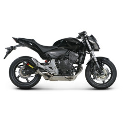 Marmitta Akrapovic Slip On Titanio omologata per Honda CB600F Hornet e CBR600F Marmitta Akrapovic Slip On Titanio omologata per Honda CB600F Hornet e CBR600F