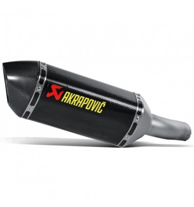 Marmitta Akrapovic Slip On Carbonio omologata per Honda CB600F Hornet e CBR600F