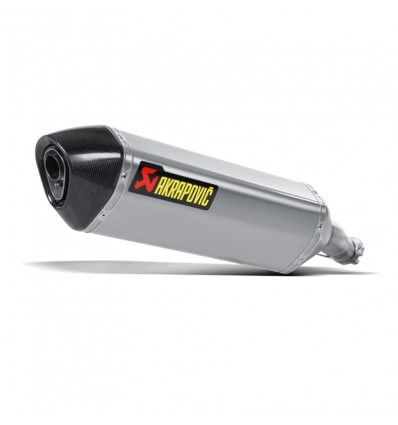 Marmitta Akrapovic Slip On Titanio omologata per Honda CBF600 09-14