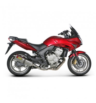 Marmitta Akrapovic Slip On Titanio omologata per Honda CBF600 09-14 Marmitta Akrapovic Slip On Titanio omologata per Honda CBF600 09-14