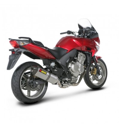 Marmitta Akrapovic Slip On Titanio omologata per Honda CBF600 09-14 Marmitta Akrapovic Slip On Titanio omologata per Honda CBF600 09-14