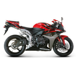 Marmitta Akrapovic Slip On Titanio omologata per Honda CBR600RR 07-08 Marmitta Akrapovic Slip On Titanio omologata per Honda CBR600RR 07-08