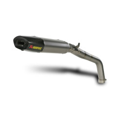 Marmitta Akrapovic Slip On Titanio omologata per Honda CBR600RR 09-12 Marmitta Akrapovic Slip On Titanio omologata per Honda CBR600RR 09-12