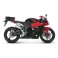 Marmitta Akrapovic Slip On Titanio omologata per Honda CBR600RR 09-12 Marmitta Akrapovic Slip On Titanio omologata per Honda CBR600RR 09-12
