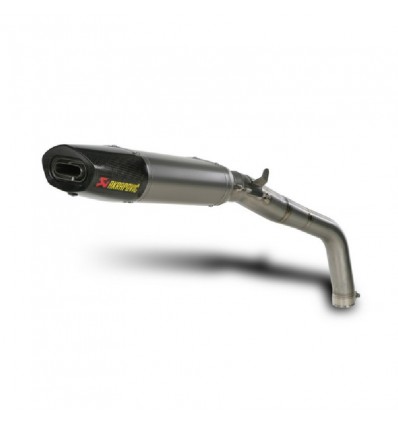 Marmitta Akrapovic Slip On Titanio omologata per Honda CBR600RR 13-16 Marmitta Akrapovic Slip On Titanio omologata per Honda CBR600RR 13-16