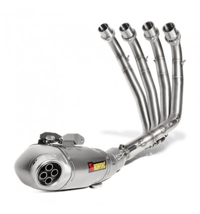 Marmitta Akrapovic Titanio linea Racing omologata per Honda CB650F e CBR650F