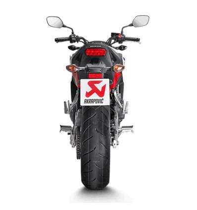 Marmitta Akrapovic Titanio linea Racing non omologata per Honda CB650F e CBR650F Marmitta Akrapovic Titanio linea Racing non omologata per Honda CB650F e CBR650F