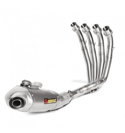 Marmitta Akrapovic Titanio linea Racing non omologata per Honda CB650F e CBR650F